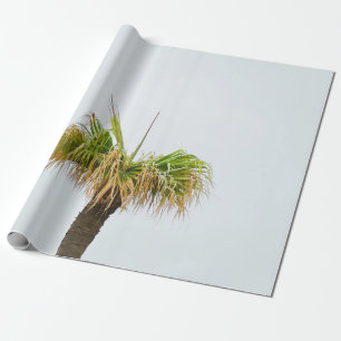 Foto von braunen und grünen Palmen Geschenkpapier