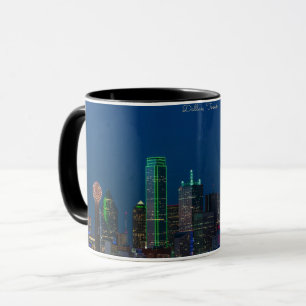 Foto von Dallas, Texas Cityscape, Tasse