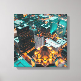 Foto von hochauflösenden Gebäude Leinwanddruck