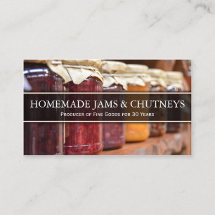Foto von Jam in Jars - Visitenkarte
