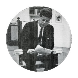 Foto von John F. Kennedy 2 Schneidebrett