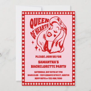 Foto von Junggesellinnenabschied Queen of Hearts Einladung