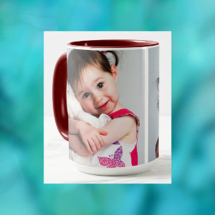 Foto von Kind, Freund, Ehemann, Mutter oder Hausti Tasse