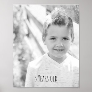 Foto von Kindern Poster