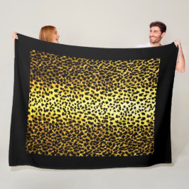 Foto von Leopard Wallpaper Fleecedecke