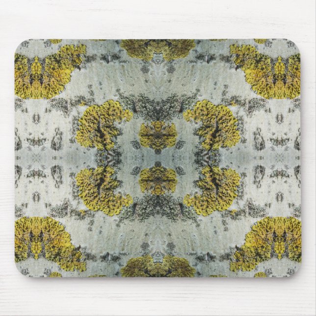 Foto von Real Aspen Tree Bark - Natural Amulet Mousepad (Vorne)