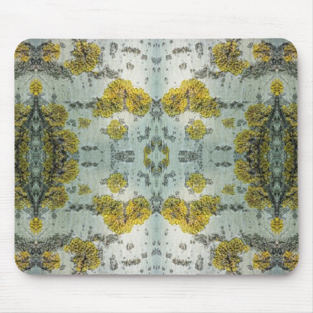 Foto von Real Aspen Tree Bark - Natural Amulet Mousepad (Vorne)