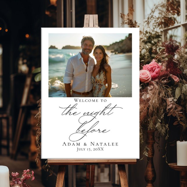 Foto vor dem Begrüßungszeichen Poster (Von Creator hochgeladen)