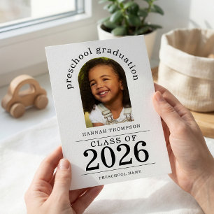Foto-Vorschulabschluss 2025 Ankündigung