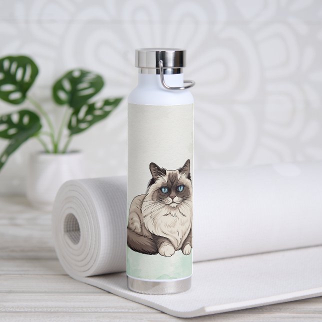 Foto Wasser Flasche (Yoga)