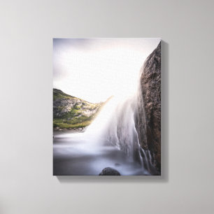 Foto Wasserfall Landschaft Leinwanddruck
