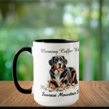 Foto Wasserfarbe Berner Hund Persönlich gestalten