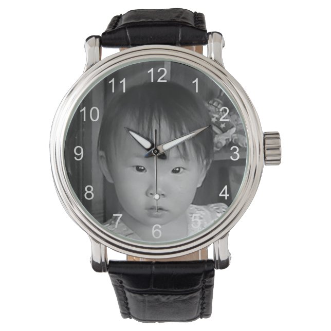 Foto-Watchtöne für benutzerdefinierte Serien Armbanduhr (Vorderseite)