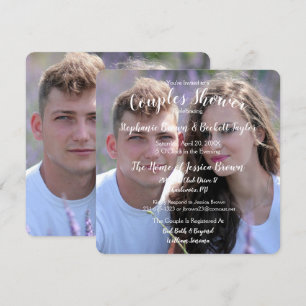 Foto Wedding Couples Brautparty Einladung