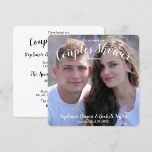 Foto Wedding Couples Brautparty Einladung