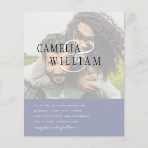 FOTO Wedding Einladung Verlobung Save the Date Flyer