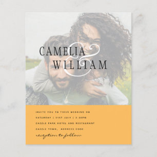 FOTO Wedding Einladung Verlobung Save the Date Flyer