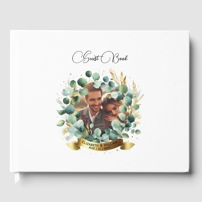 FOTO Wedding GÄSTEBUCH Jubiläum (Vorderseite)