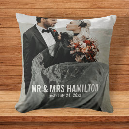 Foto Wedding Geschenk Personalisiert Kissen