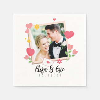 Foto Wedding Napkin Serviette