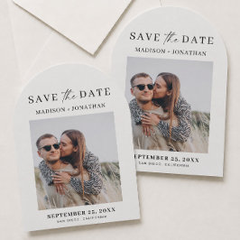 Foto Wedding Save the Date Arch Einladung