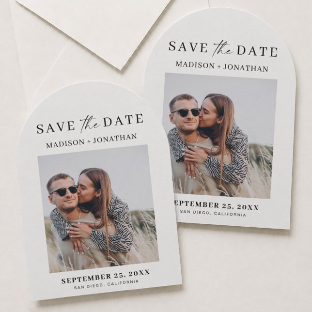 Foto Wedding Save the Date Arch Einladung (Von Creator hochgeladen)