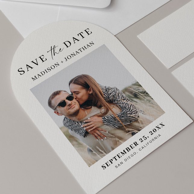 Foto Wedding Save the Date Arch Einladung (Von Creator hochgeladen)