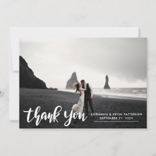 Foto Wedding Vielen Dank, dass Sie schreiben Class Dankeskarte