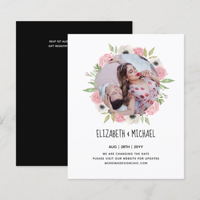 FOTO-WEDGE IM HAUSHALT ÄNDERN DIE DATEN (Vorne/Hinten)