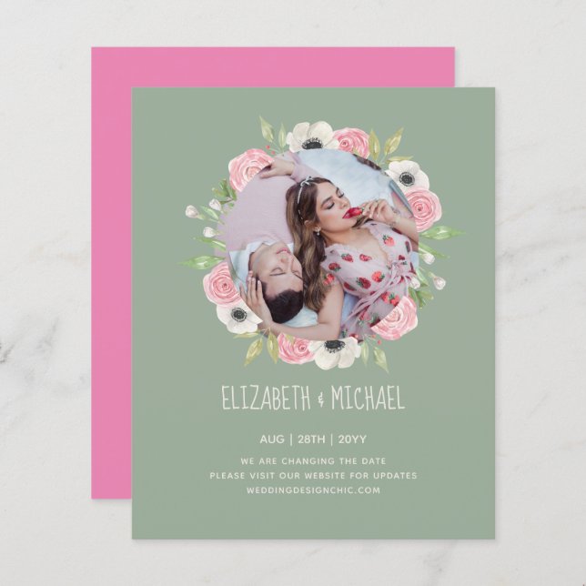 FOTO-WEDGE IM HAUSHALT ÄNDERN DIE DATEN (Vorne/Hinten)