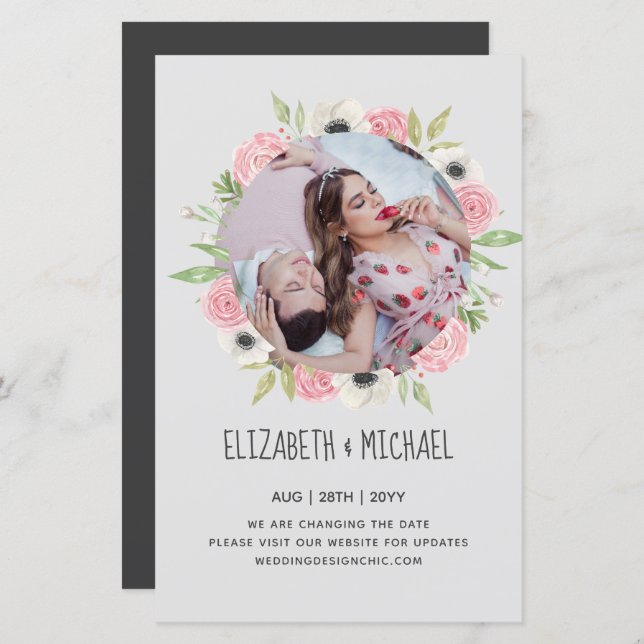 FOTO-WEDGE IM HAUSHALT ÄNDERN DIE DATEN (Vorne/Hinten)