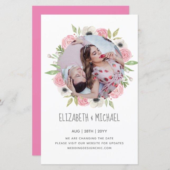 FOTO-WEDGE IM HAUSHALT ÄNDERN DIE DATEN (Vorne/Hinten)