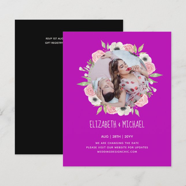 FOTO-WEDGE IM HAUSHALT ÄNDERN DIE DATEN (Vorne/Hinten)