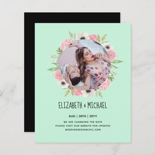 FOTO-WEDGE IM HAUSHALT ÄNDERN DIE DATEN (Vorne/Hinten)