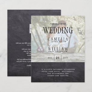 FOTO WEDING INVITATION Overlay Text LeahG HAUSHALT
