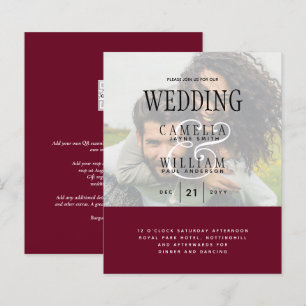 FOTO WEDING INVITATION Overlay Text LeahG HAUSHALT