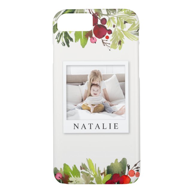 Foto Weihnachten Case-Mate iPhone Hülle (Rückseite)