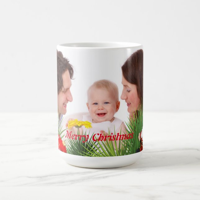 Foto Weihnachten Kaffeetasse (Mittel)