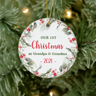 Foto Weihnachten Oma Keramik Ornamente
