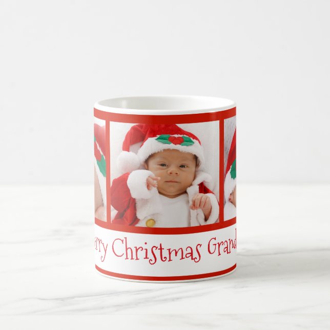 Foto Weihnachten Tasse Kaffee Cup für Oma (Mittel)