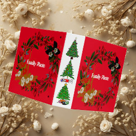 Foto Weihnachts-Wreath-Rotbuchstäbchen 5,1 Cm Ordner