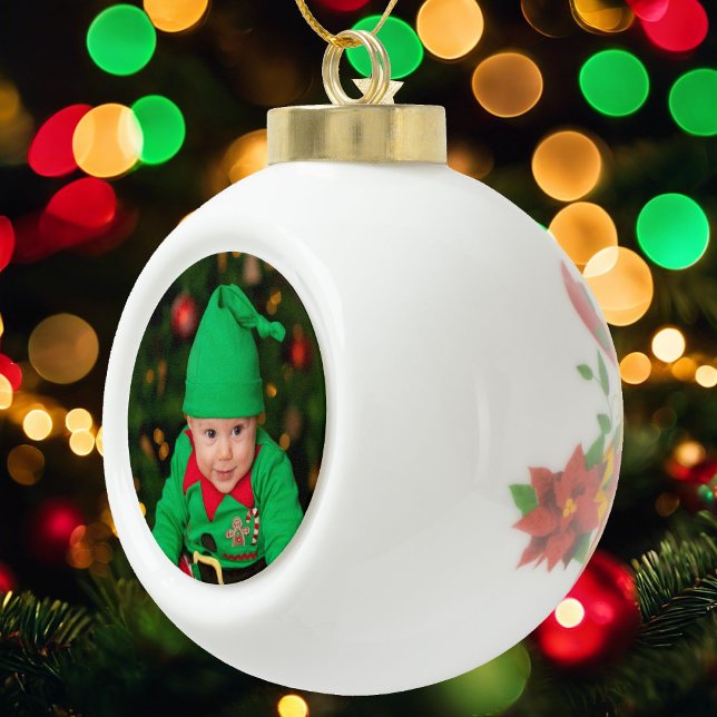 Foto Weihnachtsbaum Geschenk Ornament DIY (Von Creator hochgeladen)