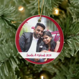 Foto Weihnachtsbaum Keramik Ornament