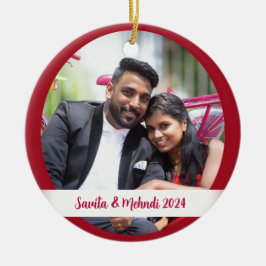 Foto Weihnachtsbaum Keramik Ornament