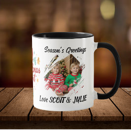 Foto Weihnachtsfamilie Persönliche Tasse