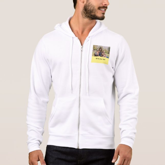 Foto Weihnachtsfeier Hoodie (Vorderseite)
