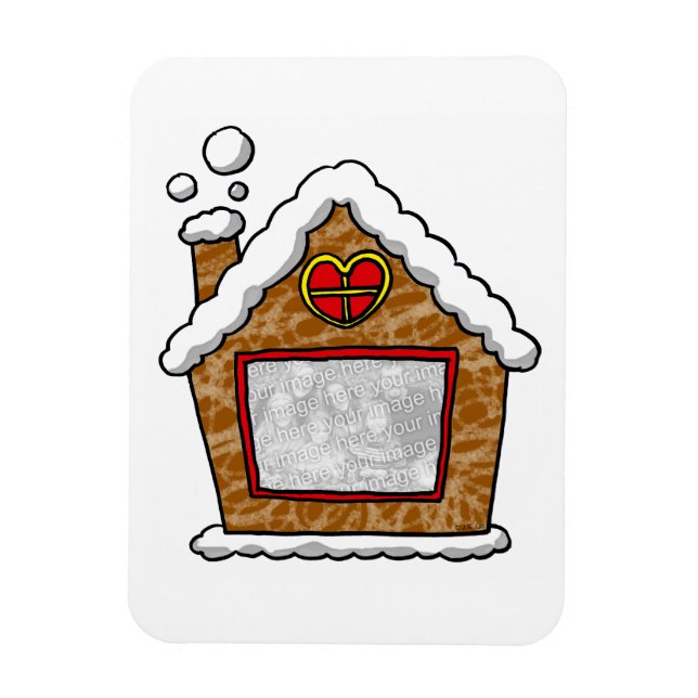 Foto Weihnachtsgebäck Magnet (Vertikal)