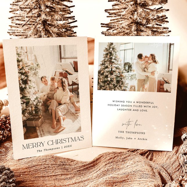 Foto Weihnachtskarte | Arted Foto Holiday Card Einladung (Von Creator hochgeladen)