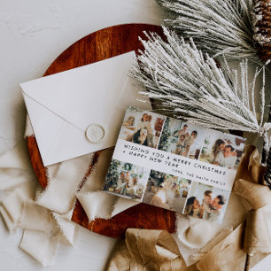 Foto Weihnachtskarten der modernen Minimalistische Feiertagskarte