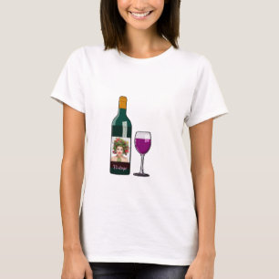 Foto Wein T - Shirt